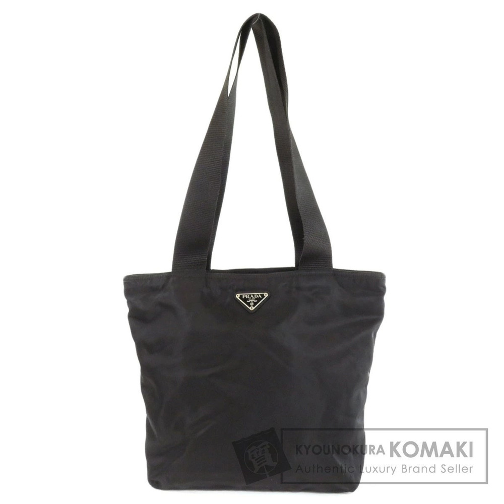 Prada Tessuto Tote Shoulder Bag black